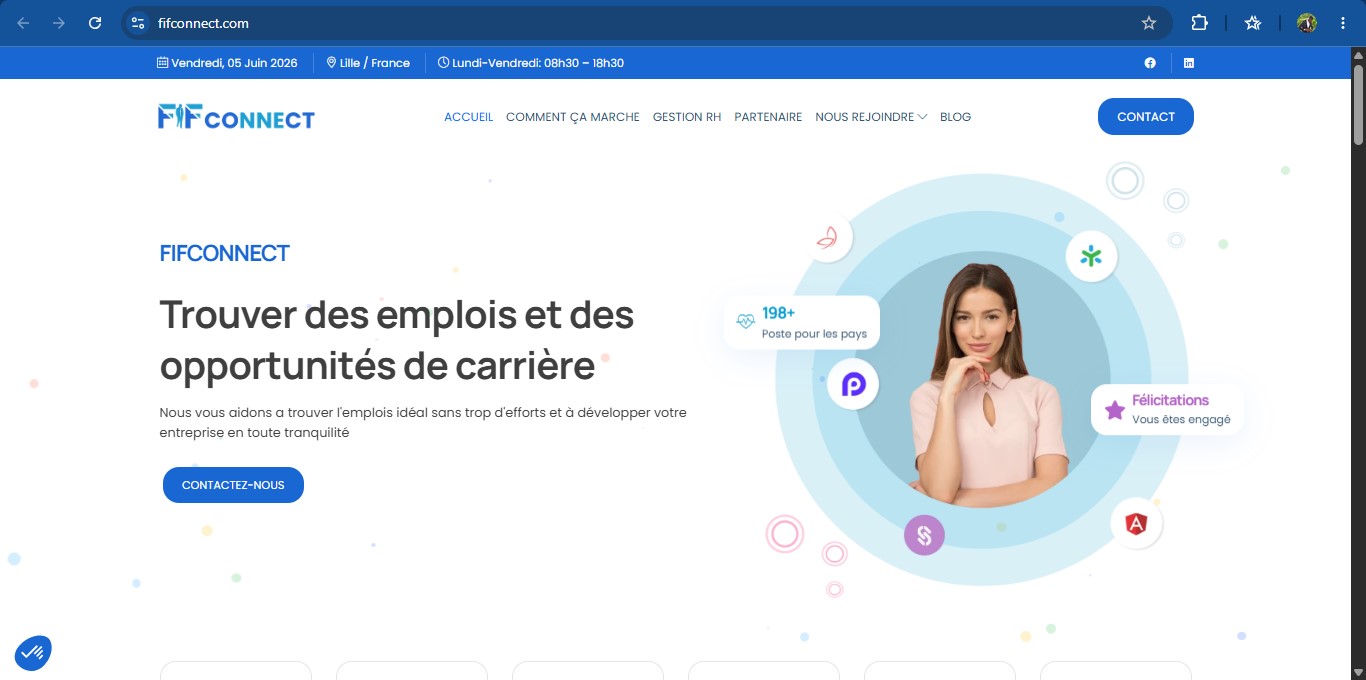 FIFCONNECT - Plateforme de Recrutement